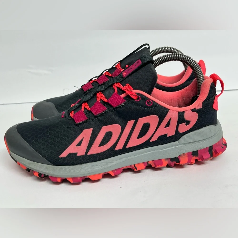 Adidas Womens Vigor TR 6 Trail D69460 Hot Punch Running Shoes Sneakers Size 8 - Picture 1 of 9
